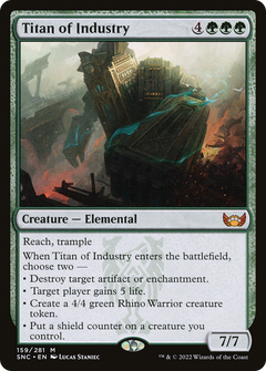 Titan of Industry (159) [Streets of New Capenna] foil - Deck Out Gaming