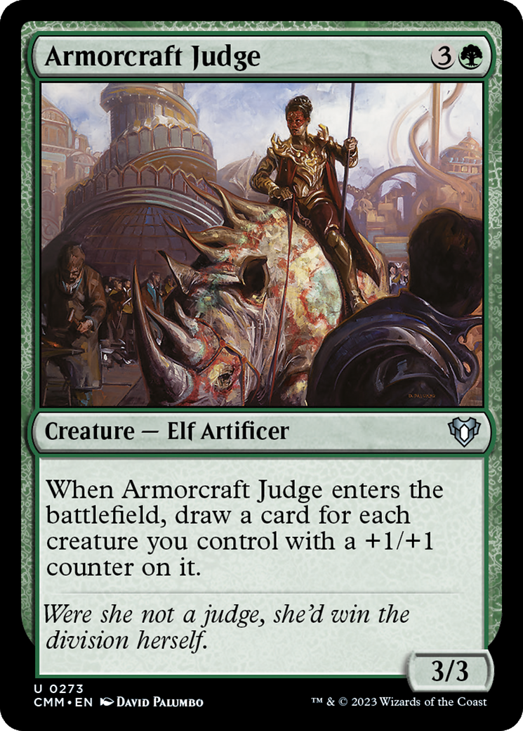Armorcraft Judge (273) [Commander Masters] - Deck Out Gaming