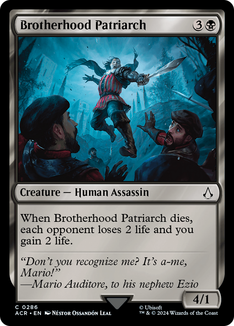 Brotherhood Patriarch (286) [Assassin's Creed] - Deck Out Gaming
