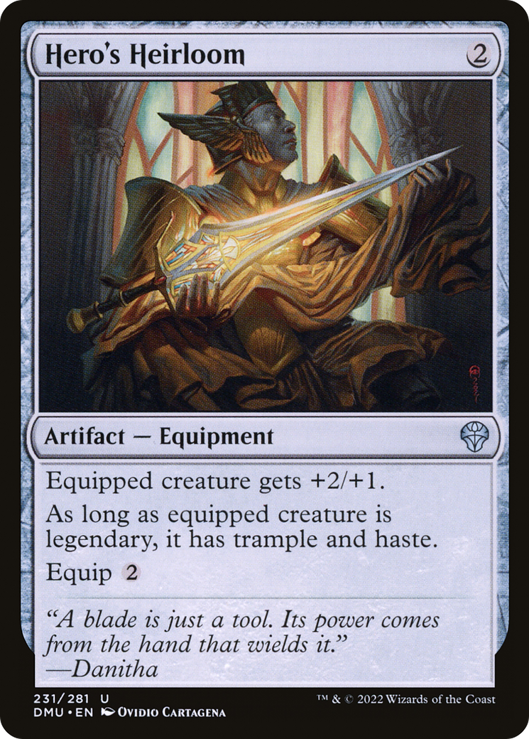 Hero's Heirloom (231) [Dominaria United] foil - Deck Out Gaming