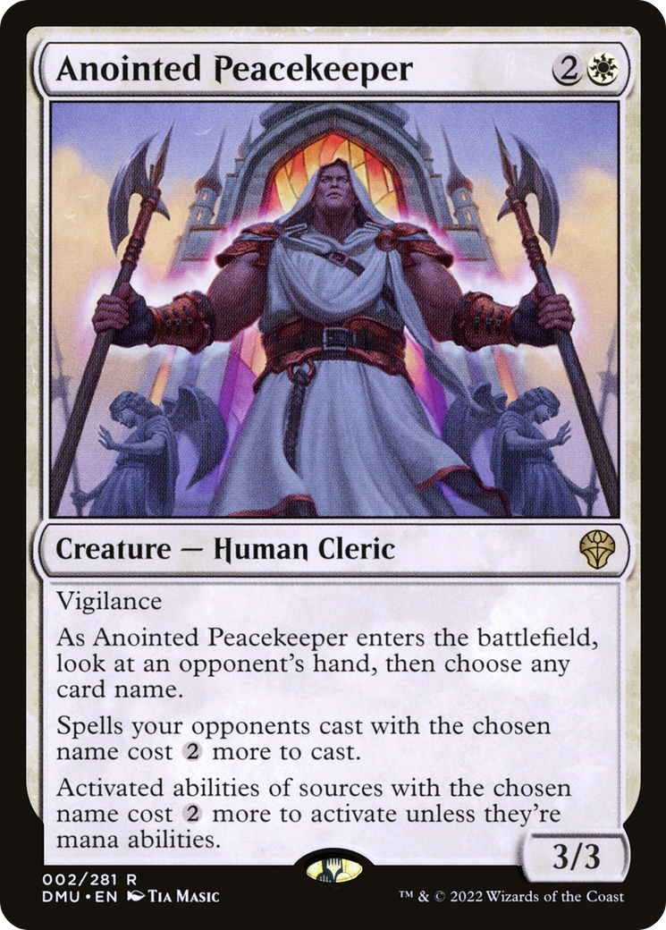 Anointed Peacekeeper (2) [Dominaria United] - Deck Out Gaming