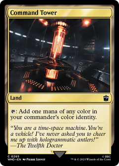 Command Tower (0265) (265) [Doctor Who] foil - Deck Out Gaming