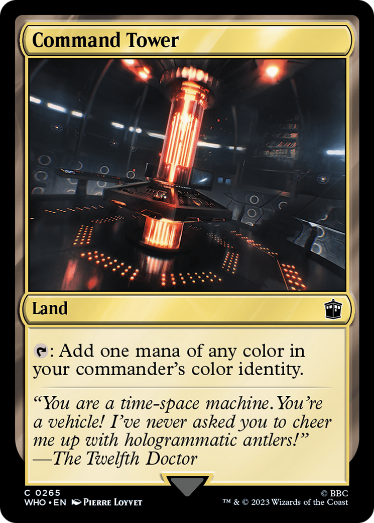 Command Tower (0265) (265) [Doctor Who] foil - Deck Out Gaming