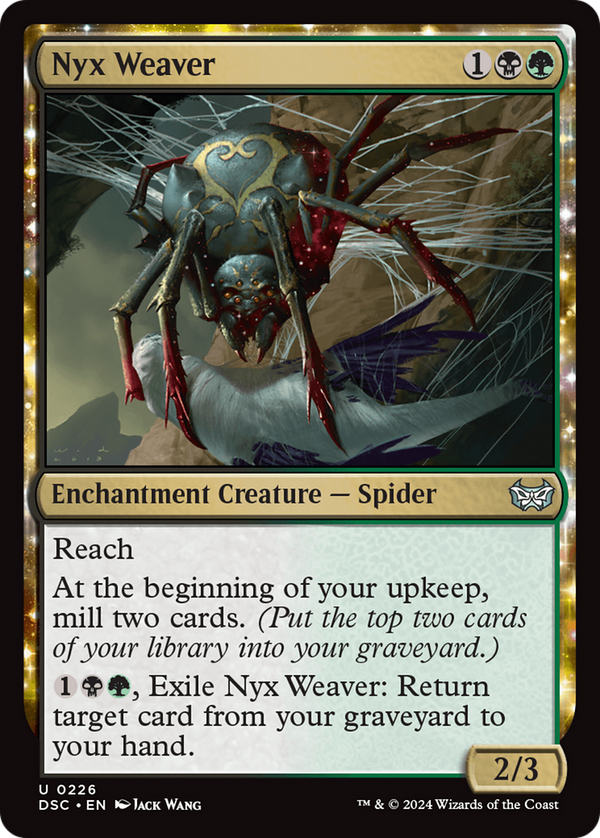 Nyx Weaver (226) [Duskmourn: House of Horror Commander] - Deck Out Gaming