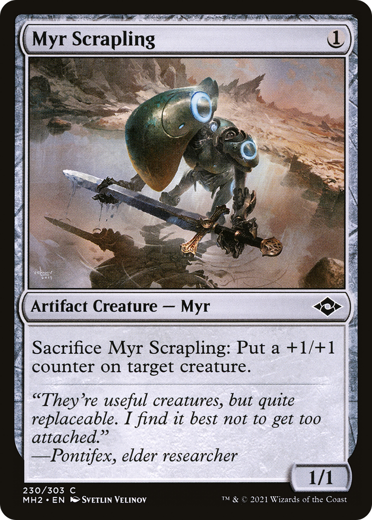 Myr Scrapling (230) [Modern Horizons 2] foil - Deck Out Gaming