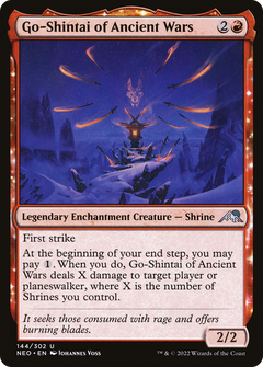 Go-Shintai of Ancient Wars (144) [Kamigawa: Neon Dynasty] - Deck Out Gaming