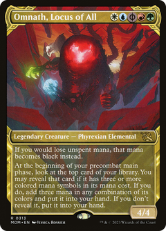 Omnath, Locus of All (Showcase) (313) [March of the Machine] foil - Deck Out Gaming