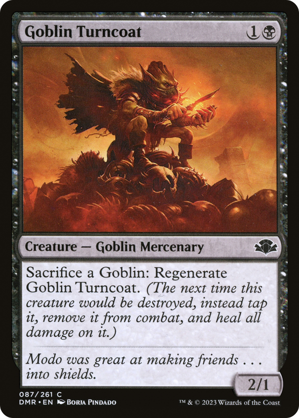 Goblin Turncoat (87) [Dominaria Remastered] - Deck Out Gaming