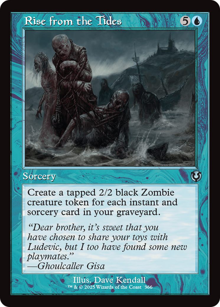 Rise from the Tides (Retro Frame) (366) [Innistrad Remastered] foil - Deck Out Gaming