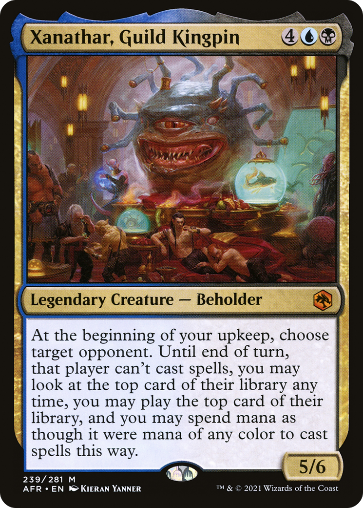 Xanathar, Guild Kingpin (239) [Adventures in the Forgotten Realms] foil - Deck Out Gaming