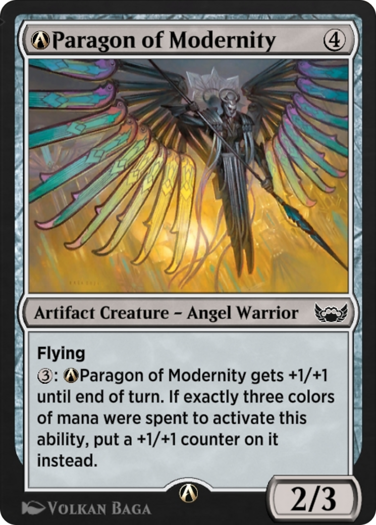 A-Paragon of Modernity (A-242) [Streets of New Capenna] - Deck Out Gaming