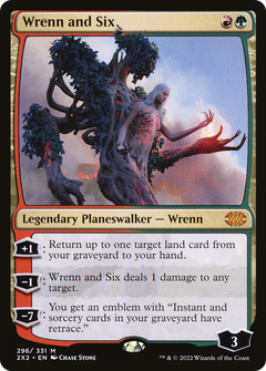 Wrenn and Six (296) [Double Masters 2022] - Deck Out Gaming