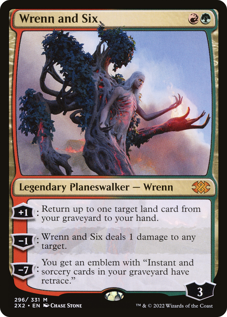 Wrenn and Six (296) [Double Masters 2022] - Deck Out Gaming