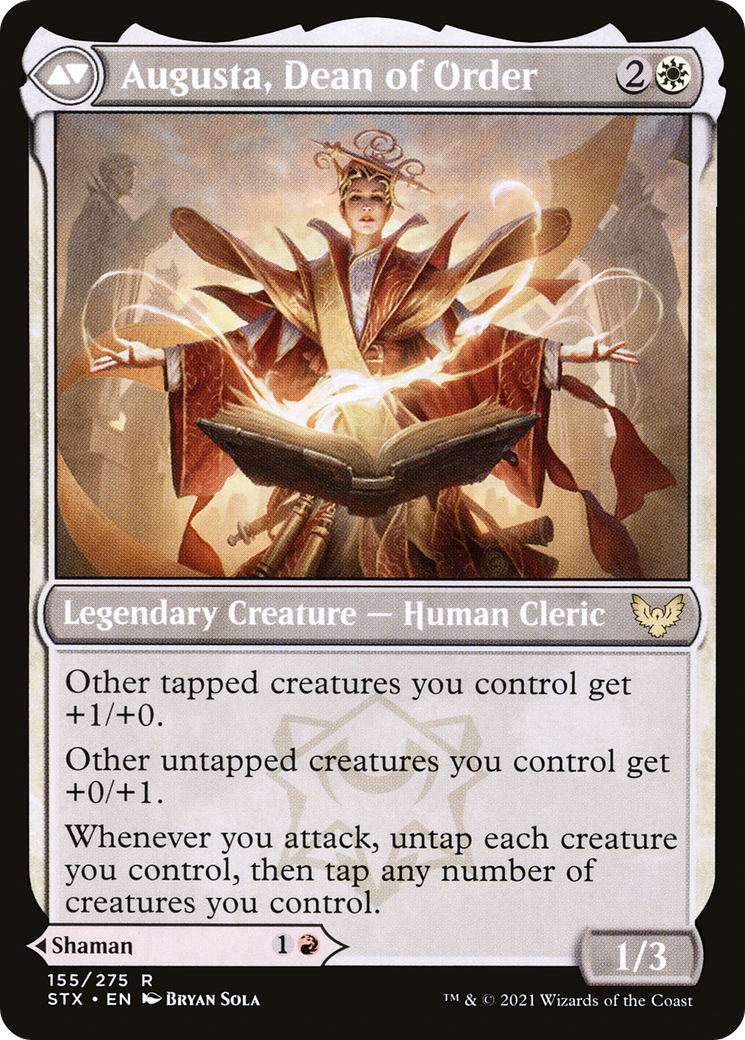 Plargg, Dean of Chaos (155) [Strixhaven: School of Mages] foil - Deck Out Gaming