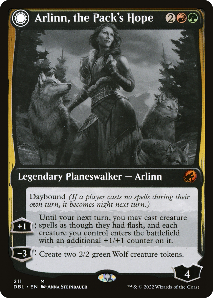 Arlinn, the Pack's Hope (211) [Innistrad: Double Feature] - Deck Out Gaming