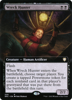 Wreck Hunter (Extended Art) (58) [The Brothers' War Commander] - Deck Out Gaming