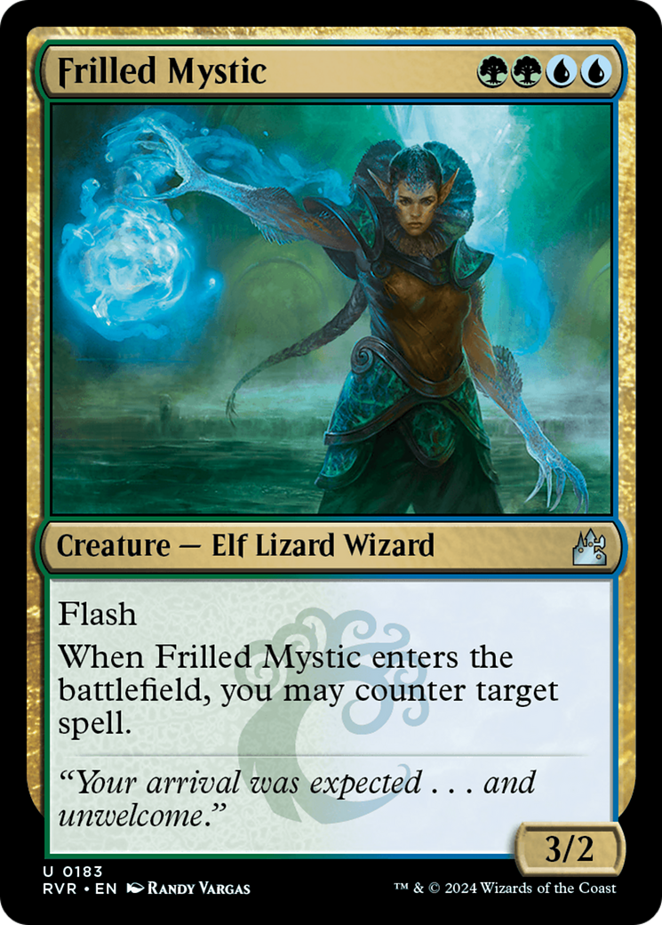Frilled Mystic (183) [Ravnica Remastered] - Deck Out Gaming