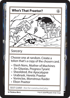 Who's That Praetor? () [Mystery Booster 2] - Deck Out Gaming