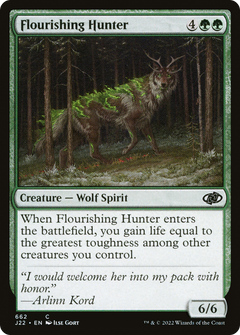 Flourishing Hunter (662) [Jumpstart 2022] - Deck Out Gaming