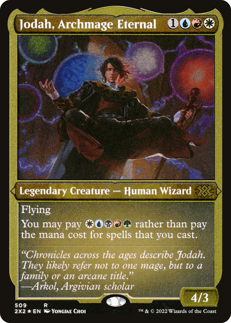 Jodah, Archmage Eternal (Foil Etched) (509) [Double Masters 2022] foil - Deck Out Gaming