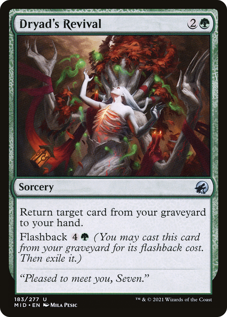 Dryad's Revival (183) [Innistrad: Midnight Hunt] - Deck Out Gaming
