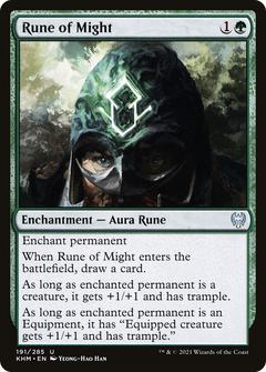 Rune of Might (191) [Kaldheim] - Deck Out Gaming
