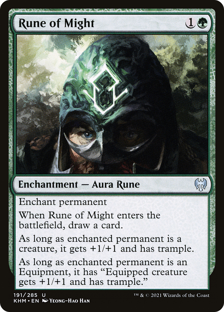 Rune of Might (191) [Kaldheim] - Deck Out Gaming
