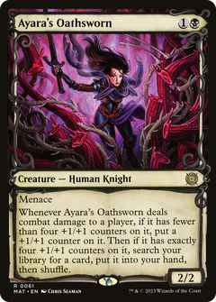 Ayara's Oathsworn (Showcase) (61) [March of the Machine: The Aftermath] foil - Deck Out Gaming