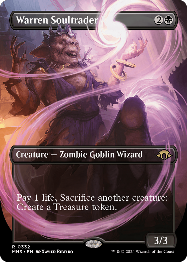 Warren Soultrader (Borderless) (332) [Modern Horizons 3] - Deck Out Gaming