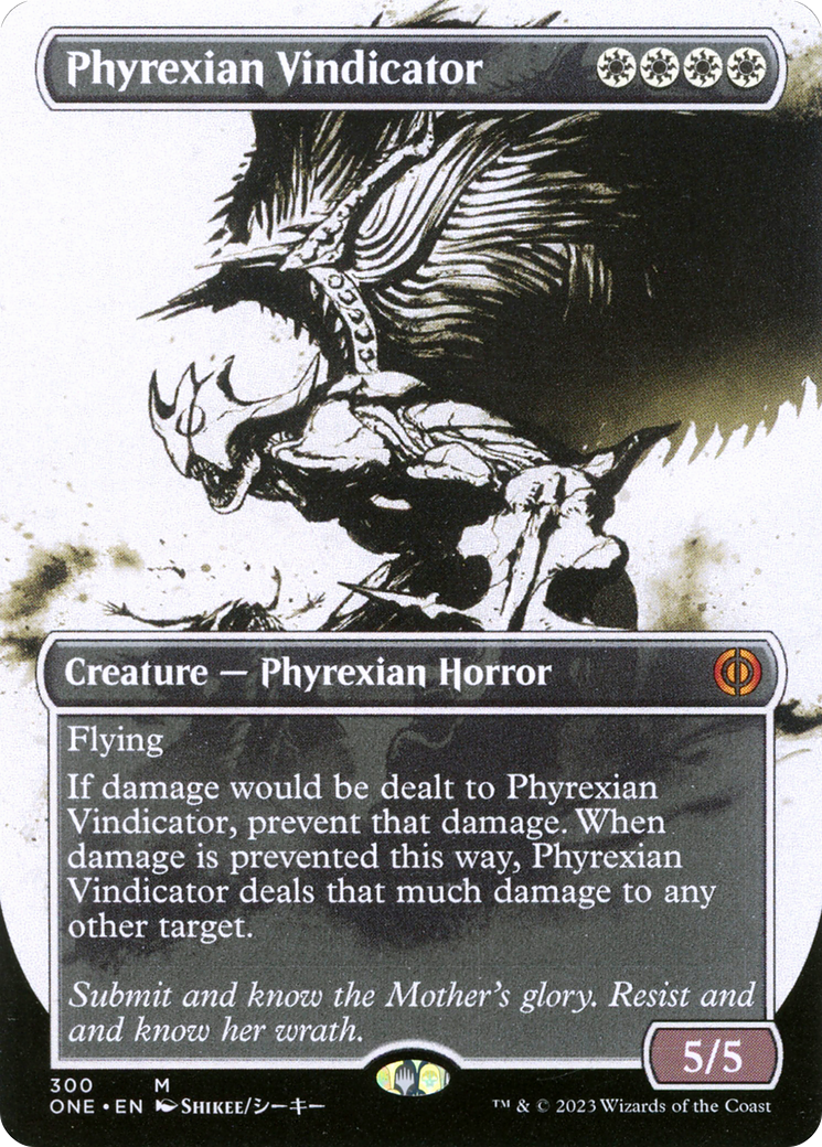 Phyrexian Vindicator (Showcase) (300) [Phyrexia: All Will Be One] - Deck Out Gaming