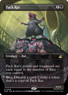 Pack Rat (Anime Borderless) (426) [Ravnica Remastered] foil - Deck Out Gaming