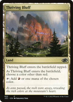 Thriving Bluff (822) [Jumpstart 2022] - Deck Out Gaming