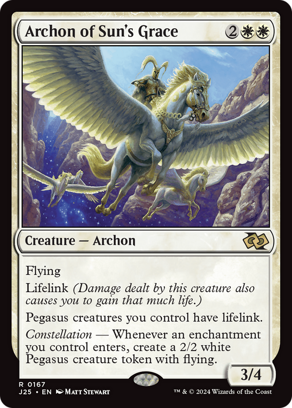 Archon of Sun's Grace (167) [Foundations Jumpstart] - Deck Out Gaming