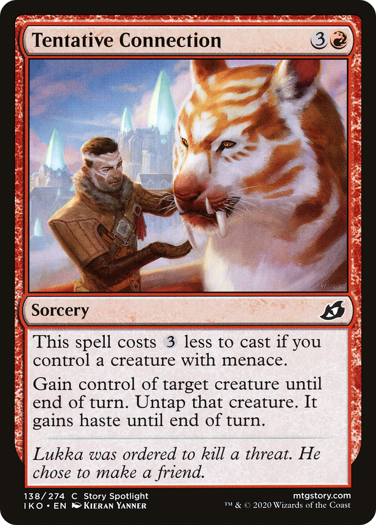 Tentative Connection (138) [Ikoria: Lair of Behemoths] - Deck Out Gaming