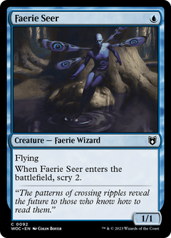 Faerie Seer (92) [Wilds of Eldraine Commander] - Deck Out Gaming