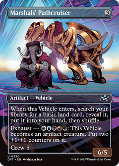 Marshals' Pathcruiser (Borderless) (330) [Aetherdrift] - Deck Out Gaming