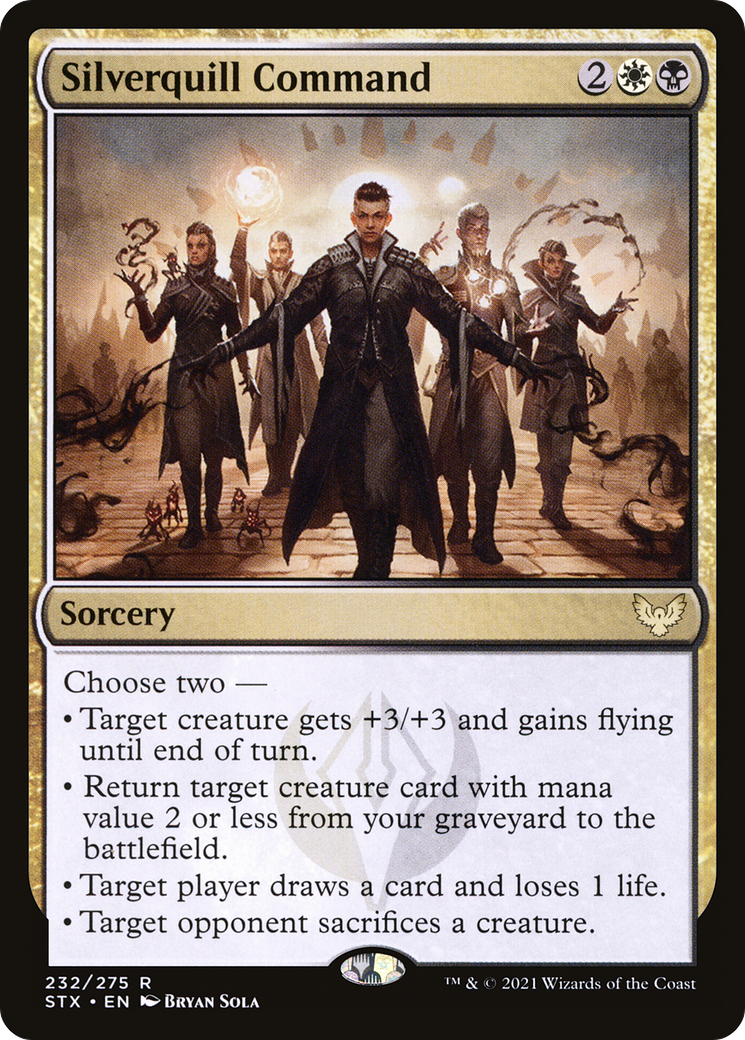 Silverquill Command (232) [Strixhaven: School of Mages] - Deck Out Gaming