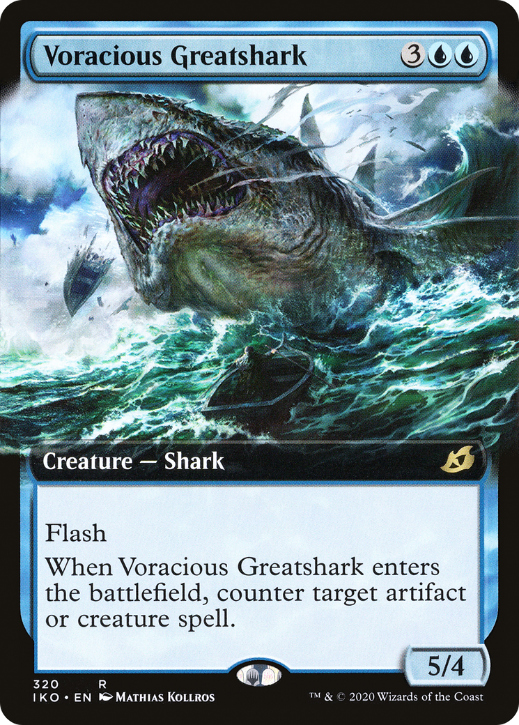 Voracious Greatshark (320) [Ikoria: Lair of Behemoths] - Deck Out Gaming