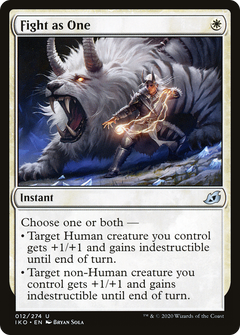 Fight as One (12) [Ikoria: Lair of Behemoths] foil - Deck Out Gaming