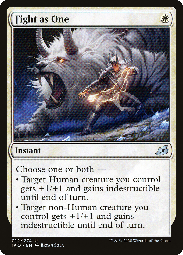 Fight as One (12) [Ikoria: Lair of Behemoths] foil - Deck Out Gaming