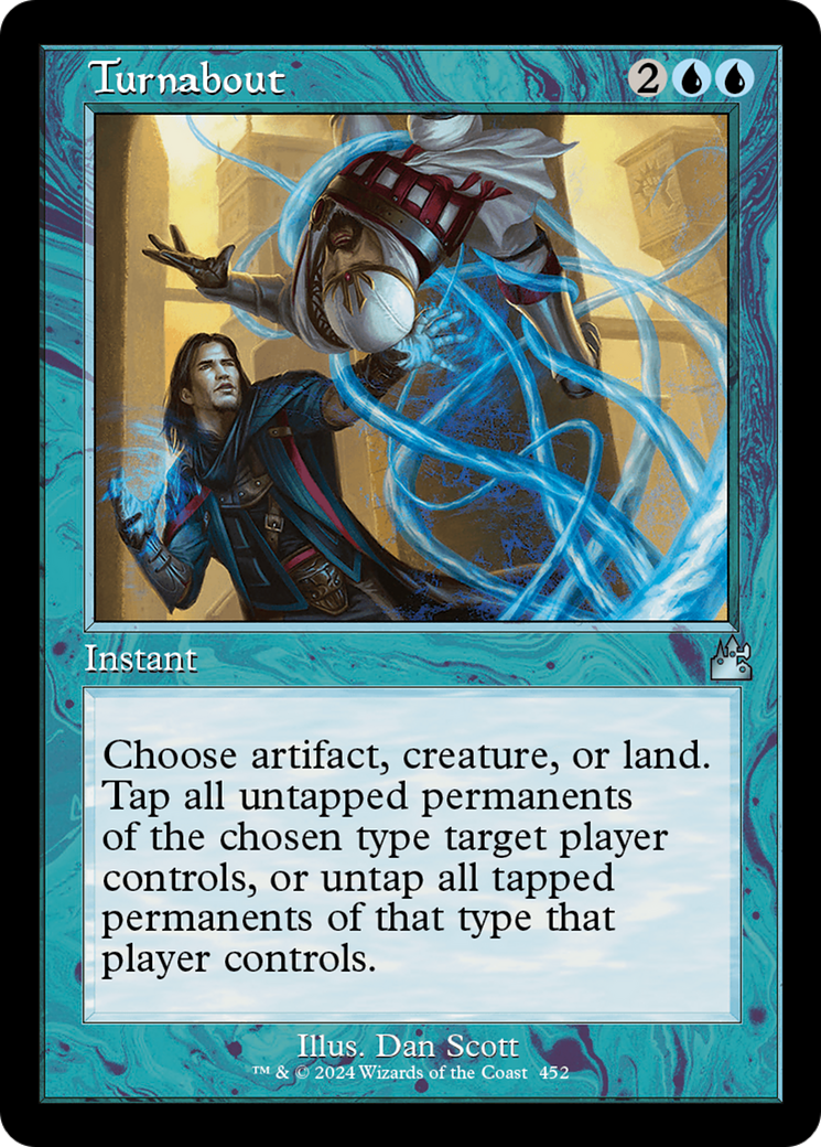 Turnabout (Retro Frame) (452) [Ravnica Remastered] foil - Deck Out Gaming