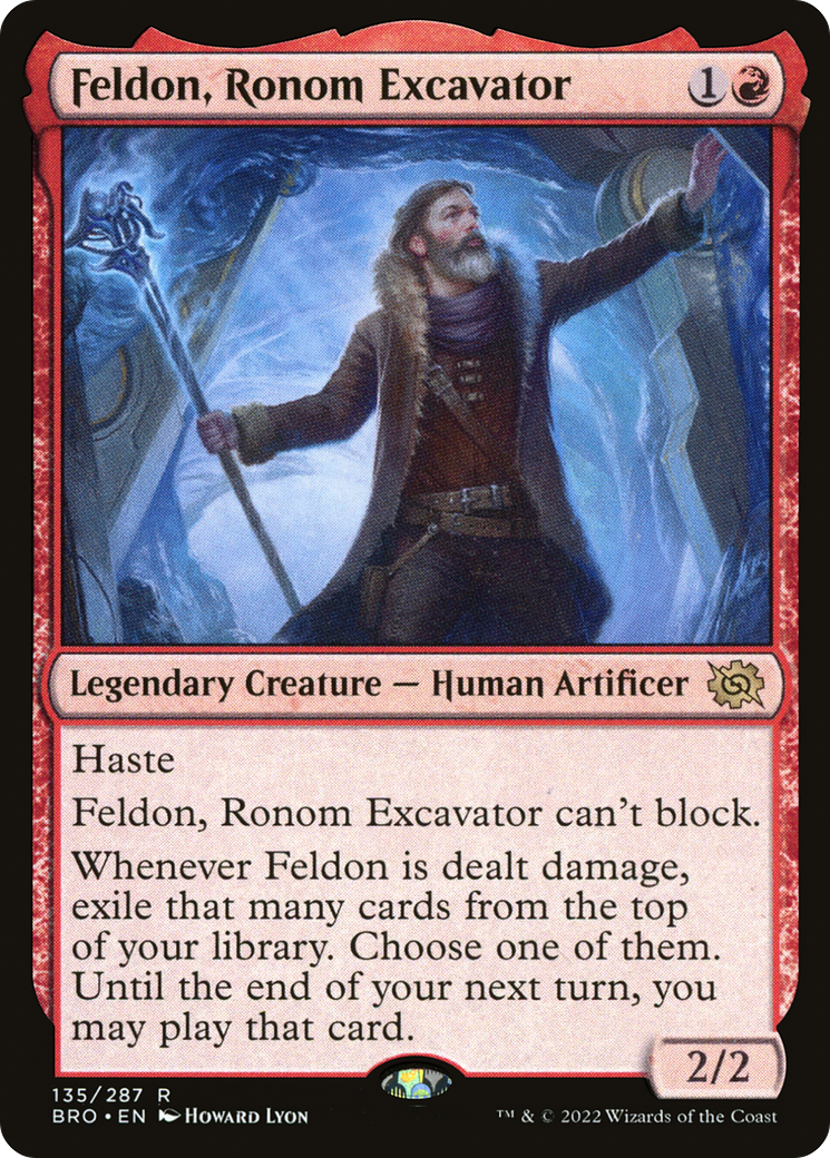 Feldon, Ronom Excavator (135) [The Brothers' War] - Deck Out Gaming