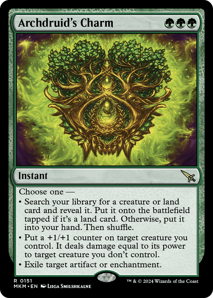 Archdruid's Charm (151) [Murders at Karlov Manor] - Deck Out Gaming
