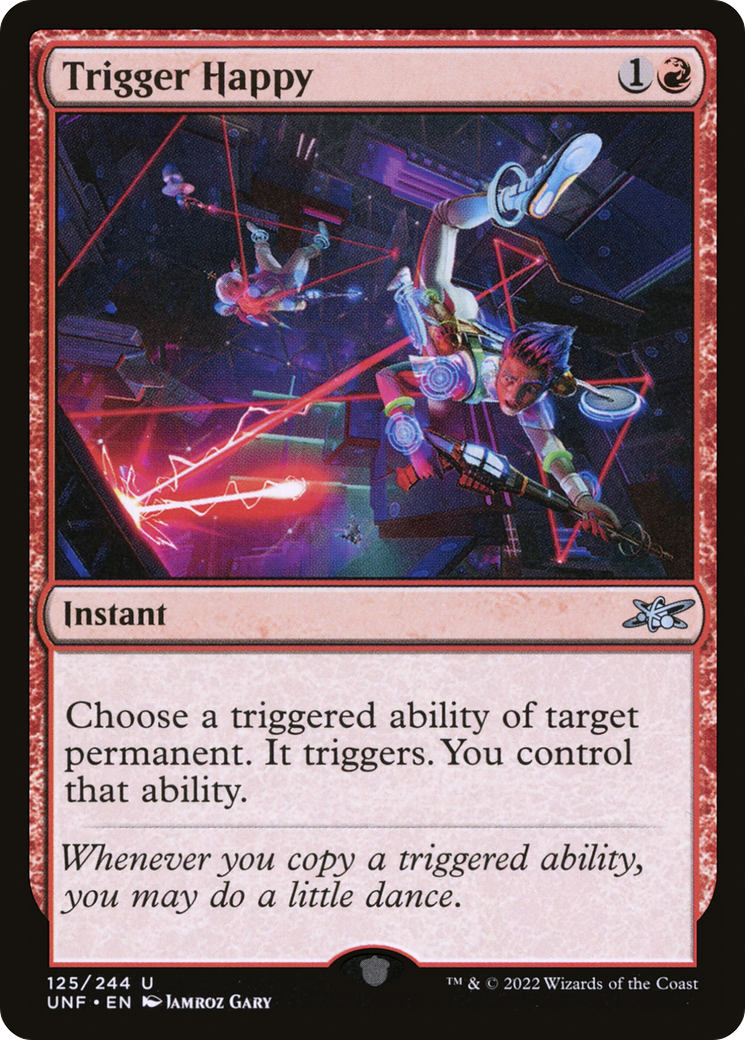Trigger Happy (125) [Unfinity] - Deck Out Gaming