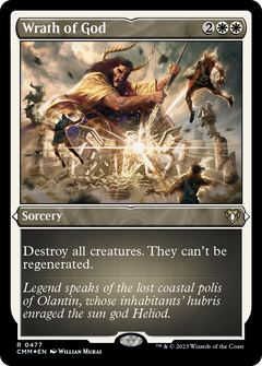Wrath of God (477) [Commander Masters] etched - Deck Out Gaming