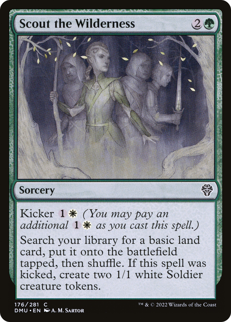 Scout the Wilderness (176) [Dominaria United] - Deck Out Gaming