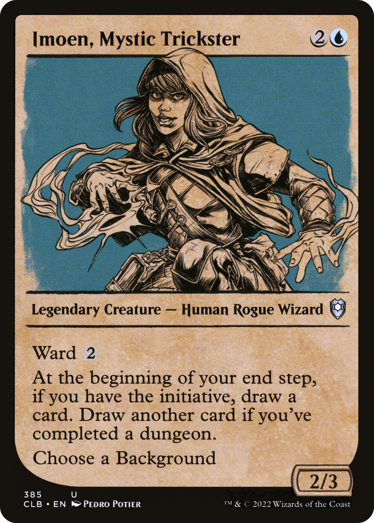 Imoen, Mystic Trickster (Showcase) (385) [Commander Legends: Battle for Baldur's Gate] - Deck Out Gaming