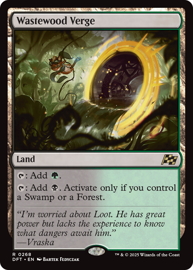 Wastewood Verge (268) [Aetherdrift] foil - Deck Out Gaming
