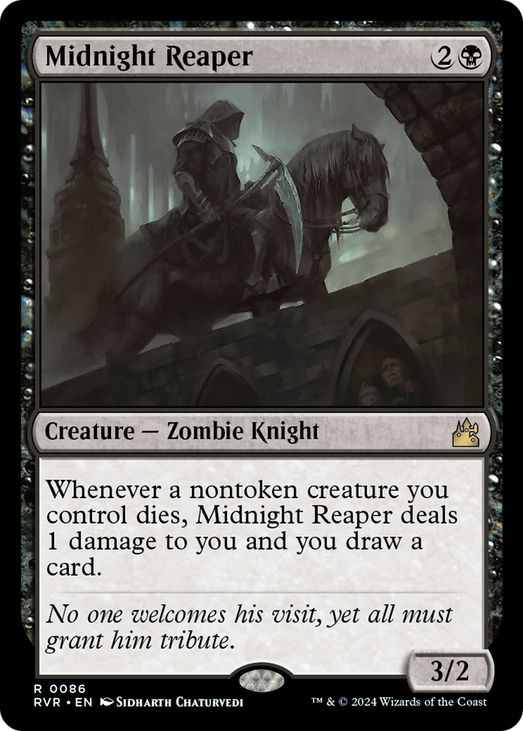 Midnight Reaper (86) [Ravnica Remastered] foil - Deck Out Gaming