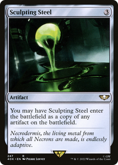 Sculpting Steel (247) [Warhammer 40,000 Commander] - Deck Out Gaming